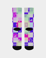 Load image into Gallery viewer, Superhero Society Summer Diamond Men&#39;s Socks
