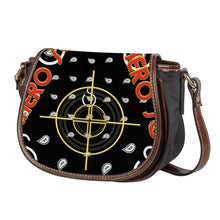 Load image into Gallery viewer, Superhero Society OG Black Saddle Bag
