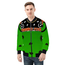 Load image into Gallery viewer, Superhero Society Limited Edition Turtle Moon Bomber Jacket
