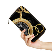 Load image into Gallery viewer, Superhero Society Gold Tears Zipper Purse Clutch Bag
