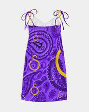 Load image into Gallery viewer, S Society Cali X PNY Women&#39;s Tie Strap Split Dress
