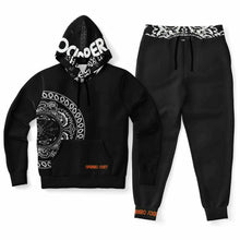 Load image into Gallery viewer, Superhero Society OG Black Shield Unisex Hoodie/Joggers
