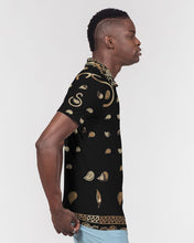 Load image into Gallery viewer, Superhero Society OG Classic Broadway Brown Men's Slim Fit Short Sleeve Polo
