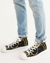 Load image into Gallery viewer, S Society Gold Tears Men&#39;s High-top Canvas Shoe
