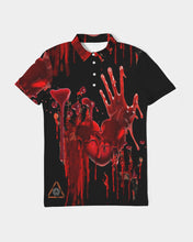 Load image into Gallery viewer, Superhero Society Spooky Love Men&#39;s Slim Fit Short Sleeve Polo
