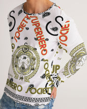 Load image into Gallery viewer, Superhero Society street wear edition white logo Men&#39;s Long Sleeve Tee
