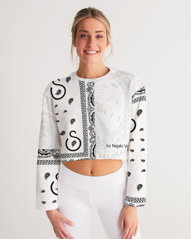 Superhero Society street wear spring edition Cropped Sweatshirt