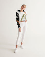 Load image into Gallery viewer, Superhero Society street wear spring edition Women&#39;s Cropped Hoodie
