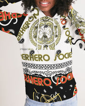 Load image into Gallery viewer, Superhero Society street wear edition Women&#39;s Hoodie

