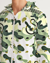 Load image into Gallery viewer, Superhero Society Lazy Green Camouflage Windbreaker
