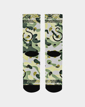 Load image into Gallery viewer, Superhero Society Lazy Green Camouflage Men&#39;s Socks
