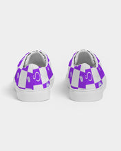 Load image into Gallery viewer, Superhero Society Purple Diamond Lace Low Top Shoe
