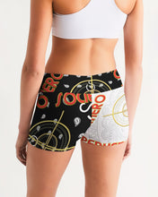 Load image into Gallery viewer, Superhero Society street wear spring edition Women&#39;s Mid-Rise Yoga Shorts
