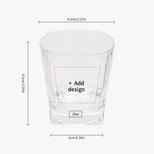 Load image into Gallery viewer, S Society Classic 10oz Square Whiskey Glasses
