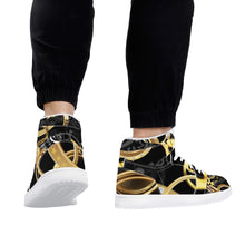 Load image into Gallery viewer, S Society Gold Tears High Top Leather Sneaker
