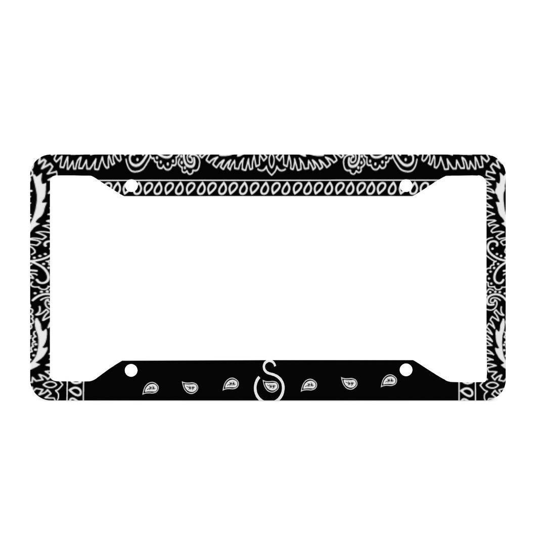Superhero Society OG Classic Black Luxury License Plate Frame (LIMITED EDITION)