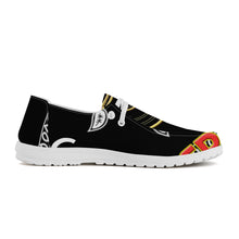 Load image into Gallery viewer, Superhero Society OG Black Canvas Loafers Slip On
