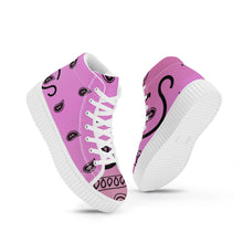 Load image into Gallery viewer, Superhero Society Jazzmen Pink Women&#39;s High Top Platform Shoes
