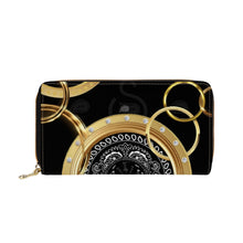Load image into Gallery viewer, Superhero Society Gold Tears Zipper Purse Clutch Bag
