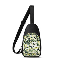 Load image into Gallery viewer, Superhero Society Lazy Green Camouflage Chest Bag
