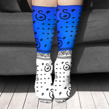 Load image into Gallery viewer, Superheto Society Blue Night Sock
