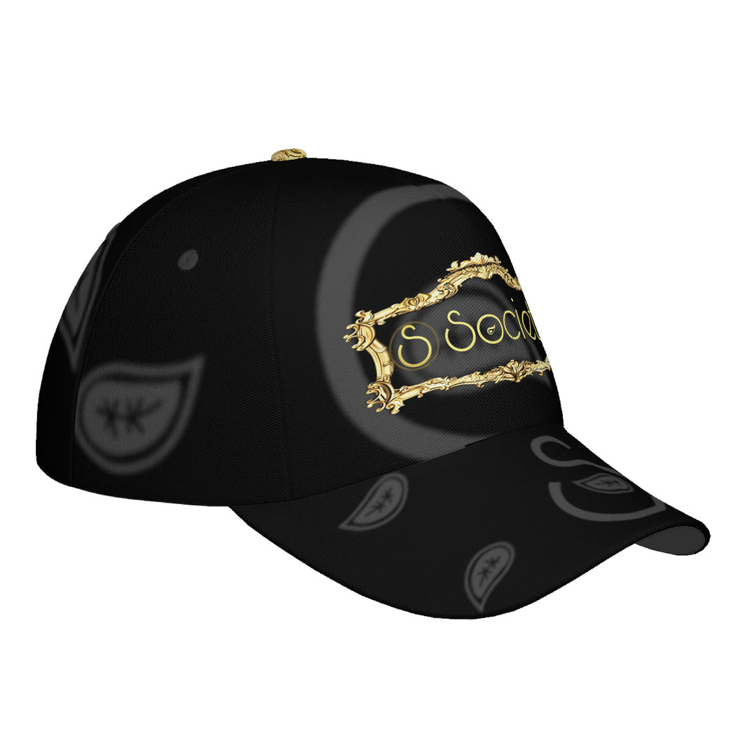 S Society Fame & Fortune Curved Brim Baseball Cap