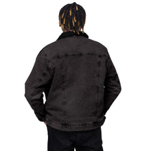 Load image into Gallery viewer, Superhero Society Classic Black Unisex Denim Jacket
