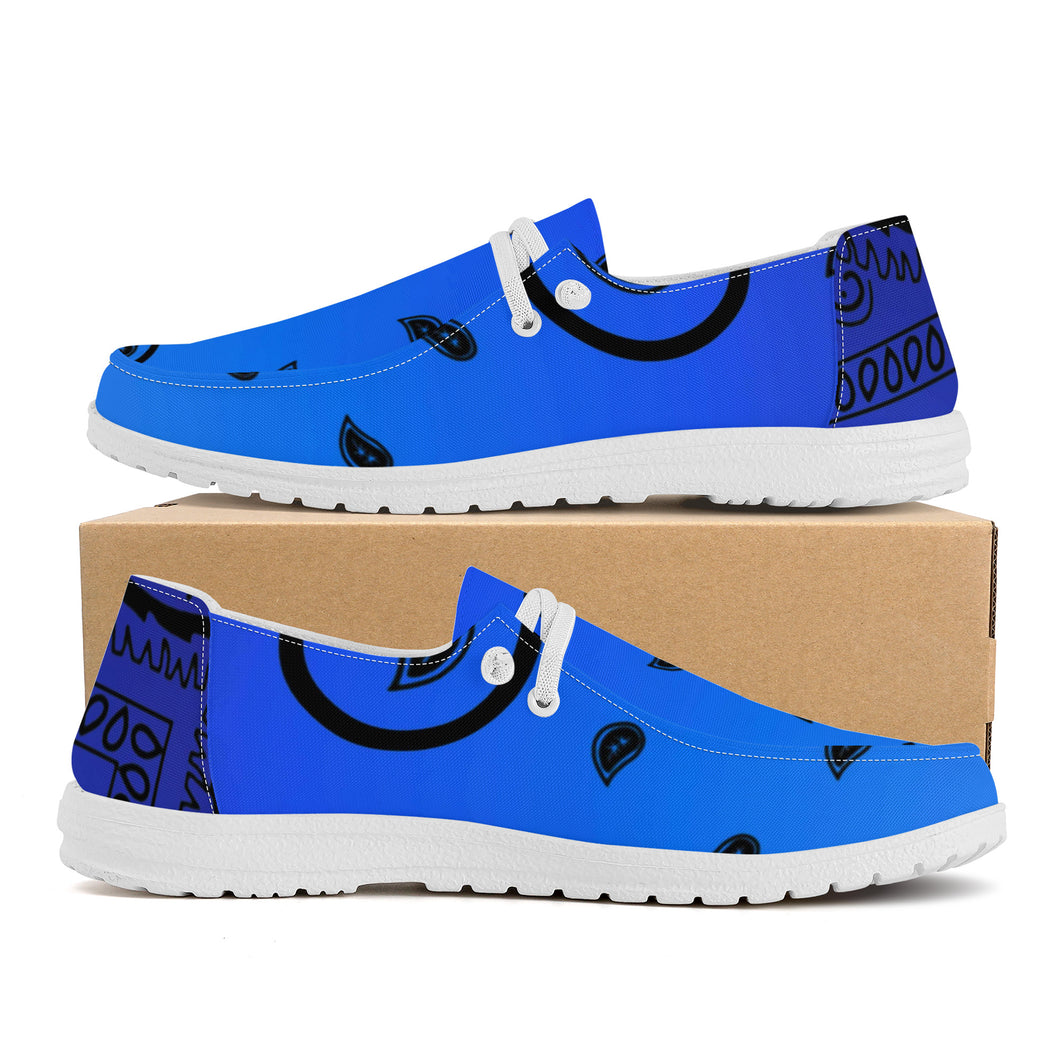 Superhero Society  OG Blue Night Loafers Slip On