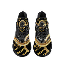 Load image into Gallery viewer, S Society Gold Tears Flex Sneaker - Black
